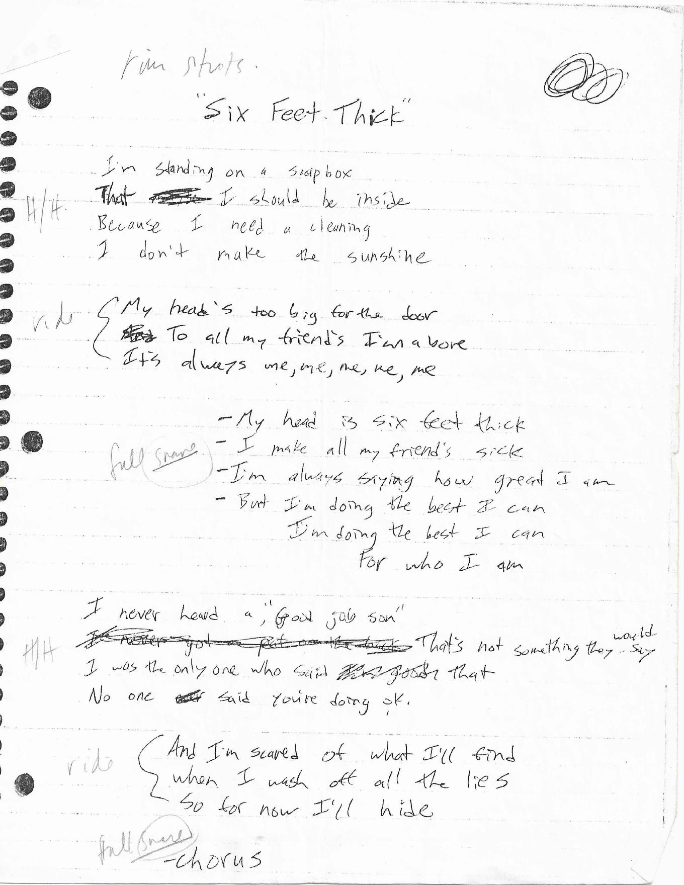 Six Feet Thick - Uncle Shinbone archive media