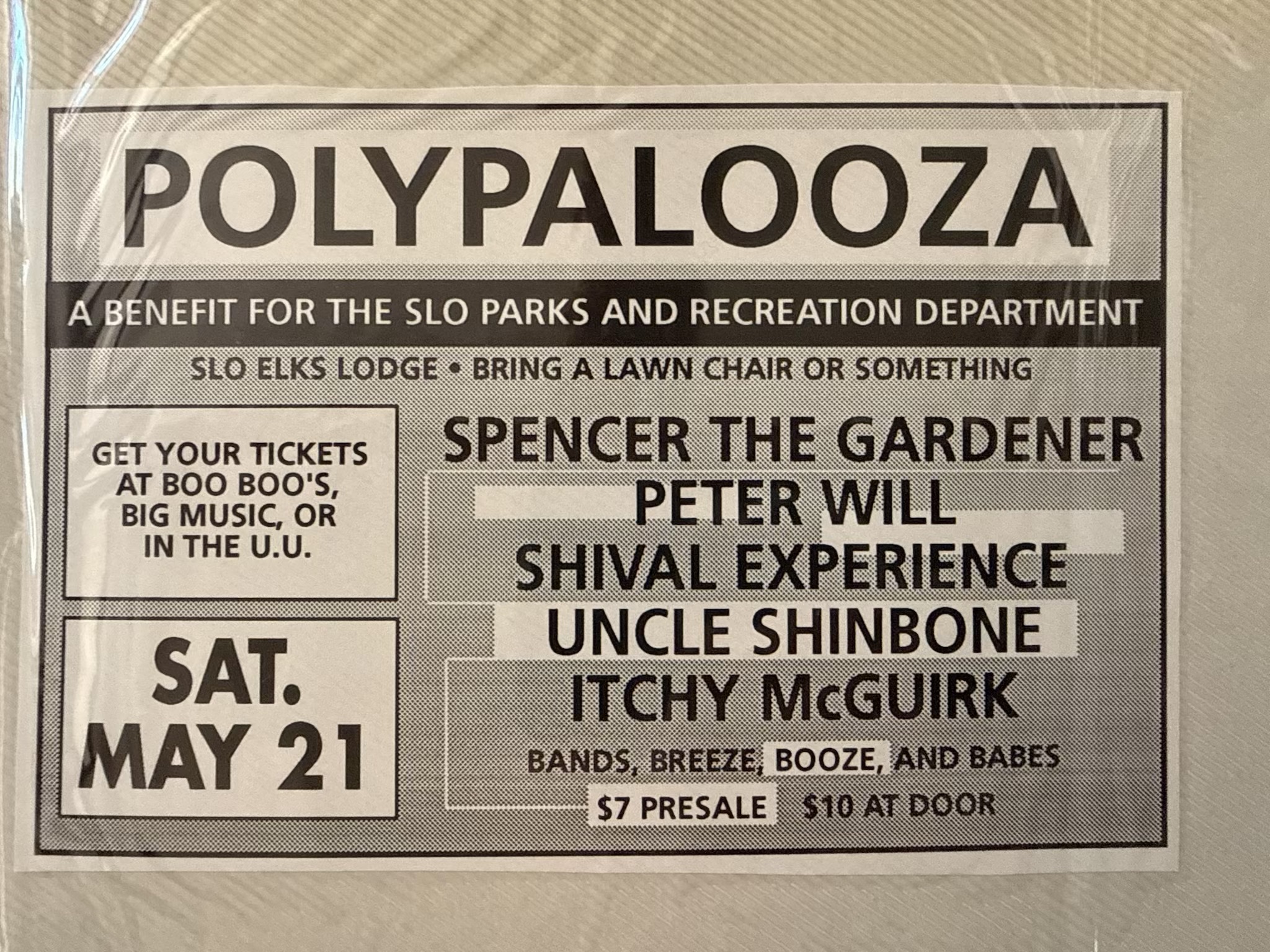 Mustang Daily: Polypalooza, SLO Elks Lodge - Uncle Shinbone archive media